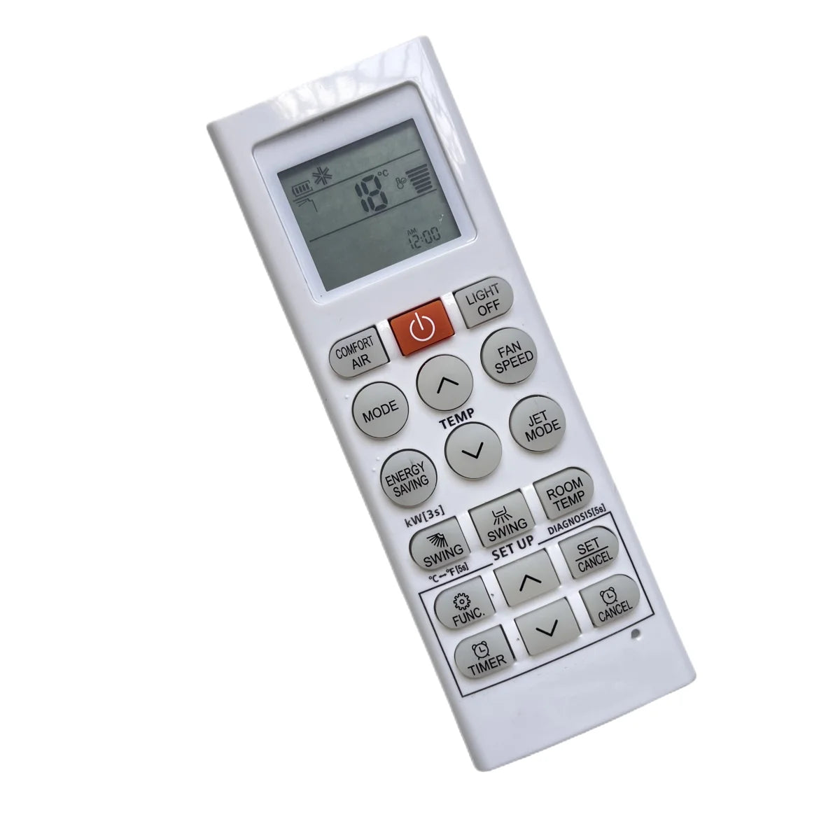 Replacement Air Conditioner Remote Control Compatible with LG S4NQ, S4UQ, BSNQ and USNW Series Climate Control Systems