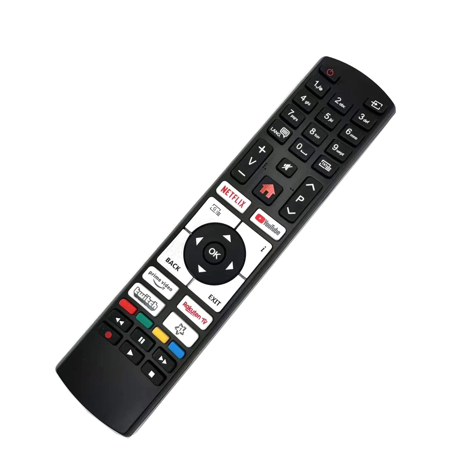 Toshiba RC4518P Replacement Remote Control for Smart LCD and LED Televisions
