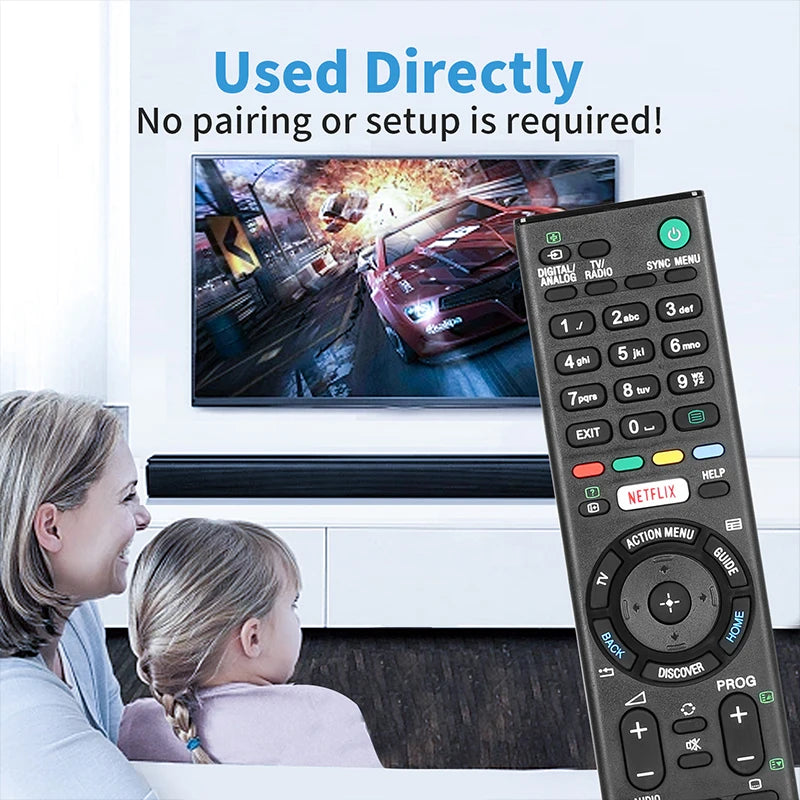 RMT-TX200E Replacement Remote for KD-43X8000D KD-55XD7005 KD-65X7500D KD-65XD7505 Sony Smart TV