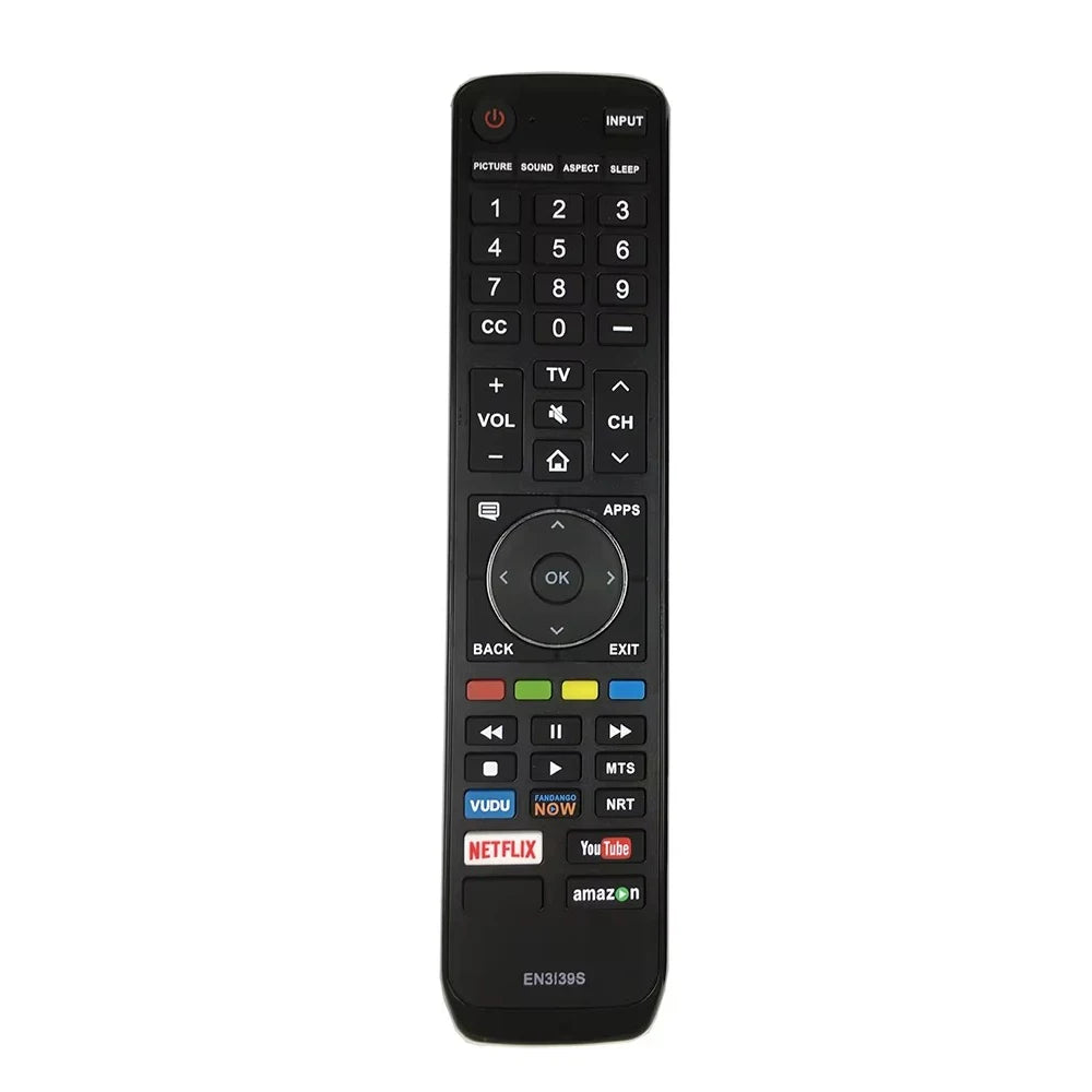 Hisense EN3I39S Replacement Remote Control for 4K UHD Smart Televisions