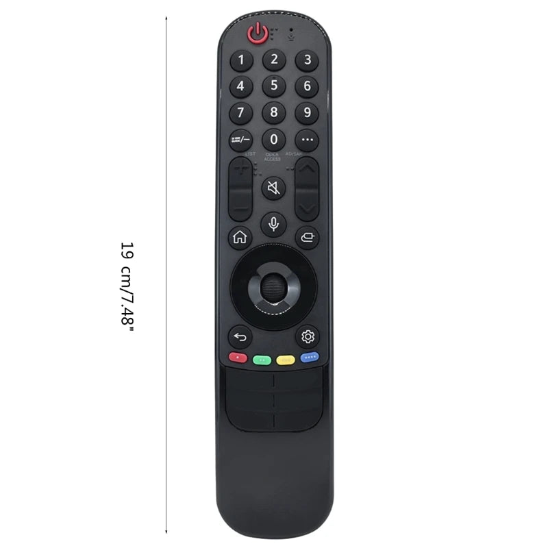 MR23GA Voice Remote for LG TV – Compatible with AKB76043107, AKB76036201, AKB76039901, UHD Series UQ