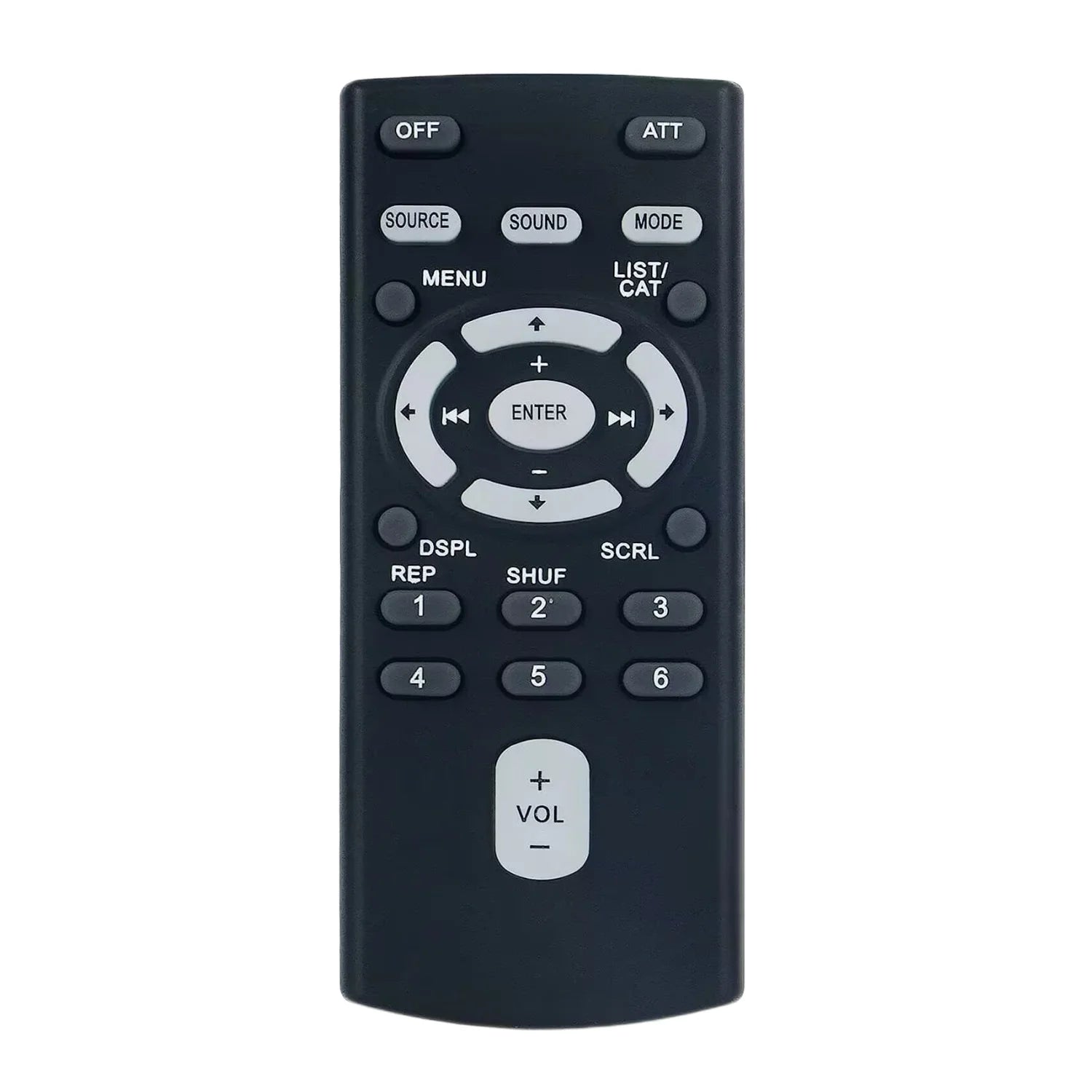 Replacement Remote Control for Car Compact Disc Players Compatible with CDX Series Audio Systems