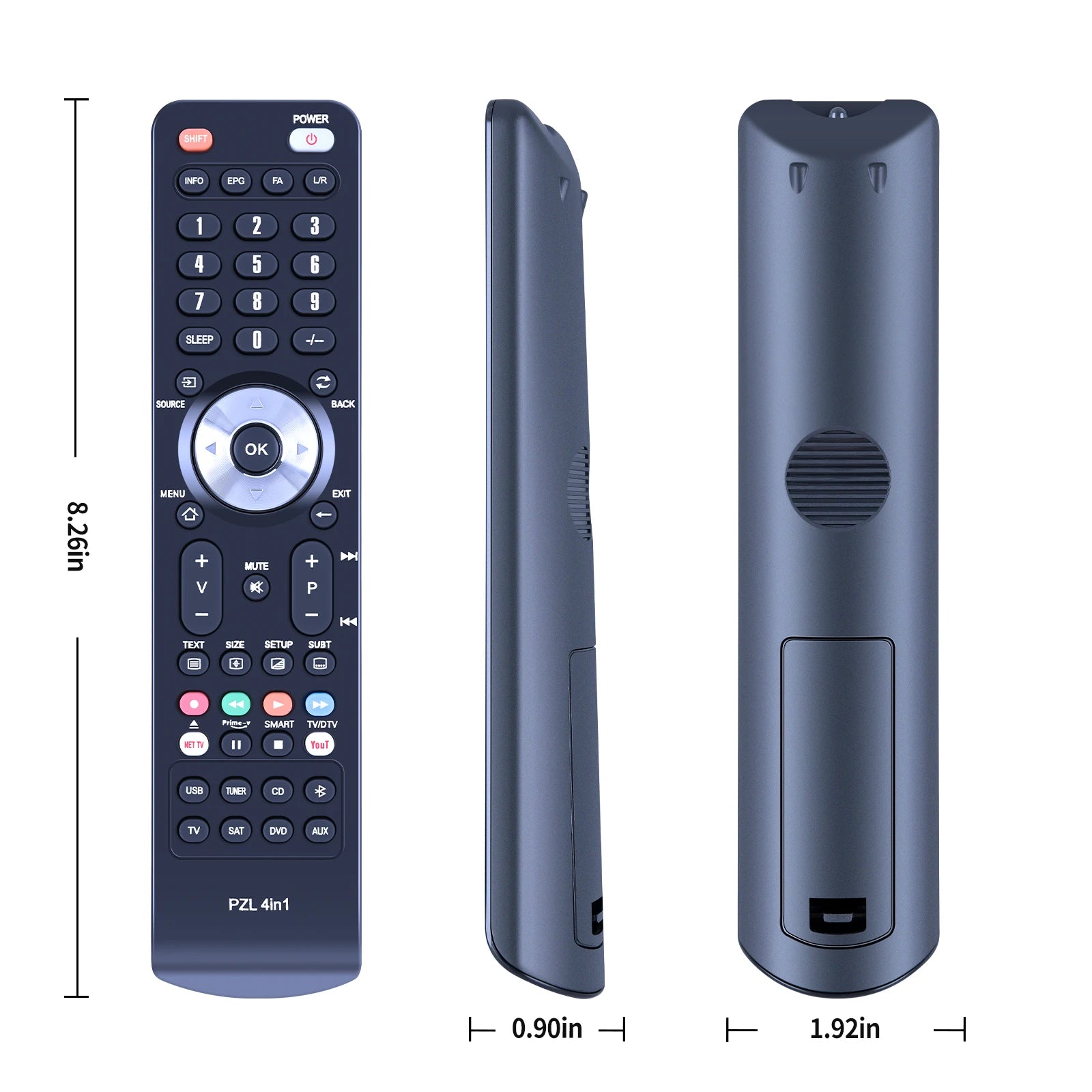 RC-1017 Remote for DENON DVD Players DVD1940, DVD-1920/1930/1930ci, XV 6216