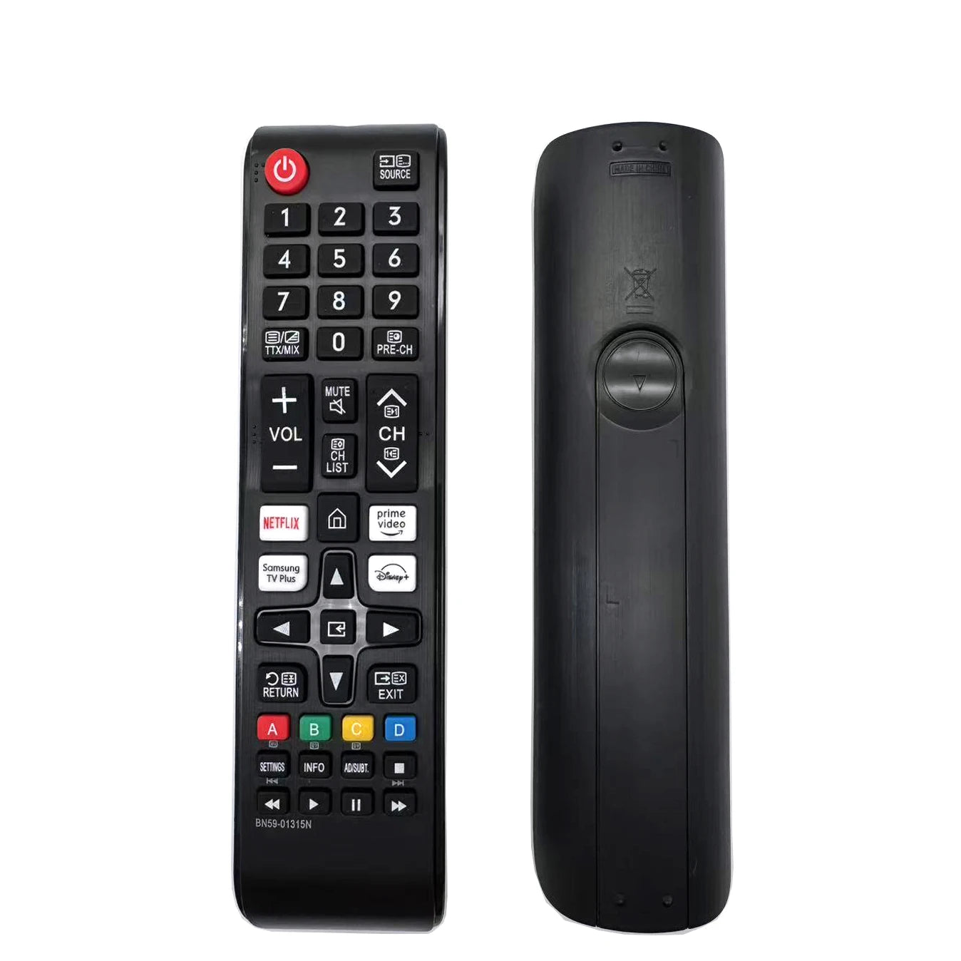 Samsung BN59-01315N Replacement Remote Control for OLED and 4K Smart QLED Televisions