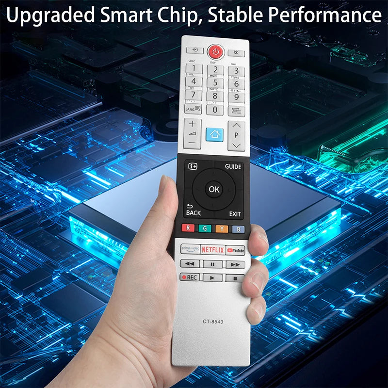 CT-8543 Replacement Remote for 32L2863DG 40L2863DG 43L3869DAX 49V5863DG 49U6863DG Toshiba TV
