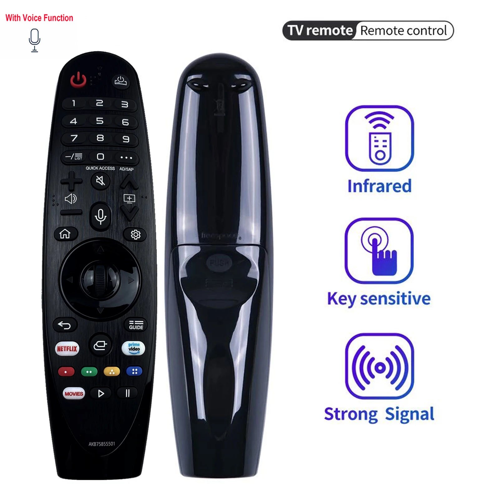MR20GA Magic Voice Remote Control for LG 2020 OLED Smart TV ZX WX GX CX BX NANO9 NANO8