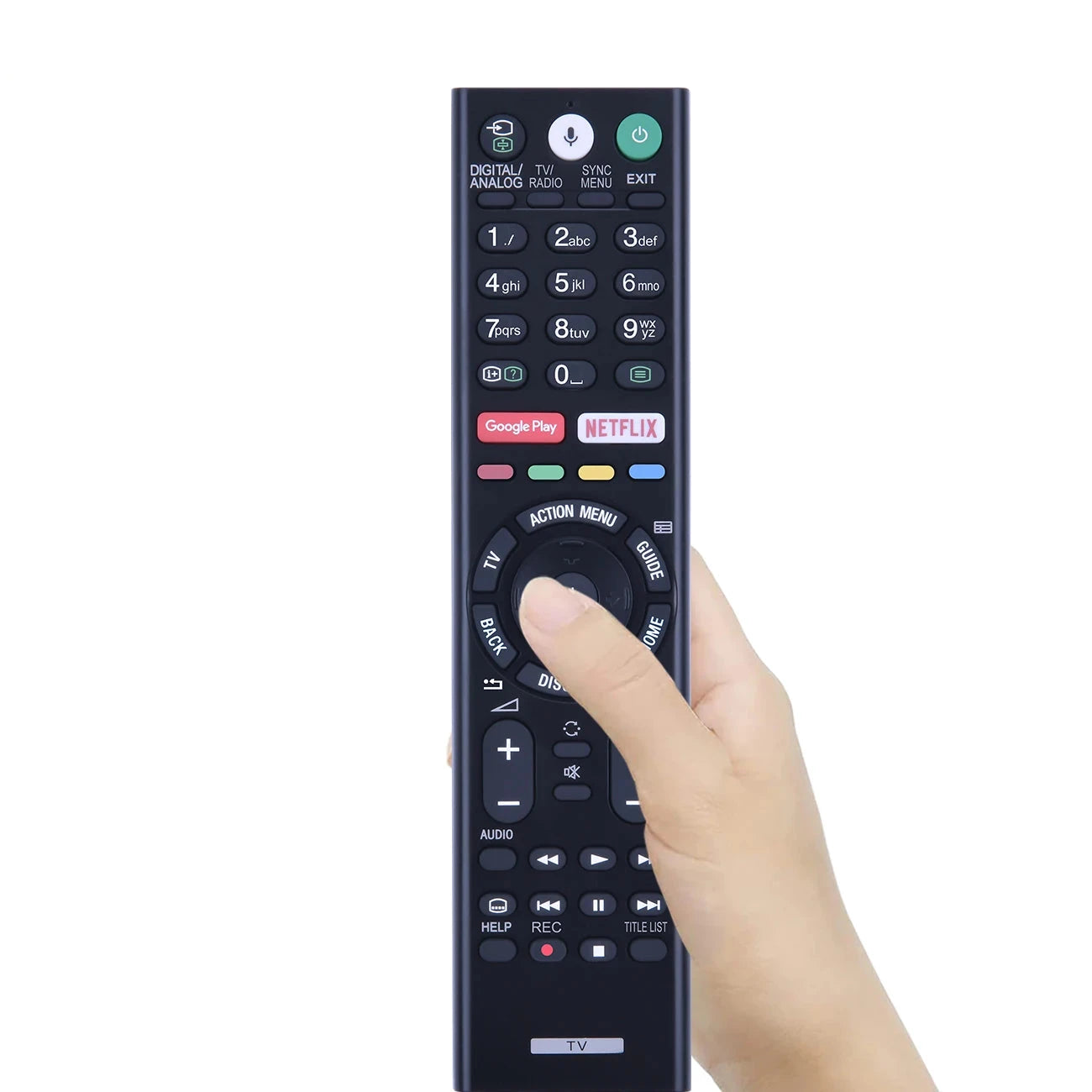New Replacement Remote For Sony RMF-TX300E With Netflix & Google Play Buttons