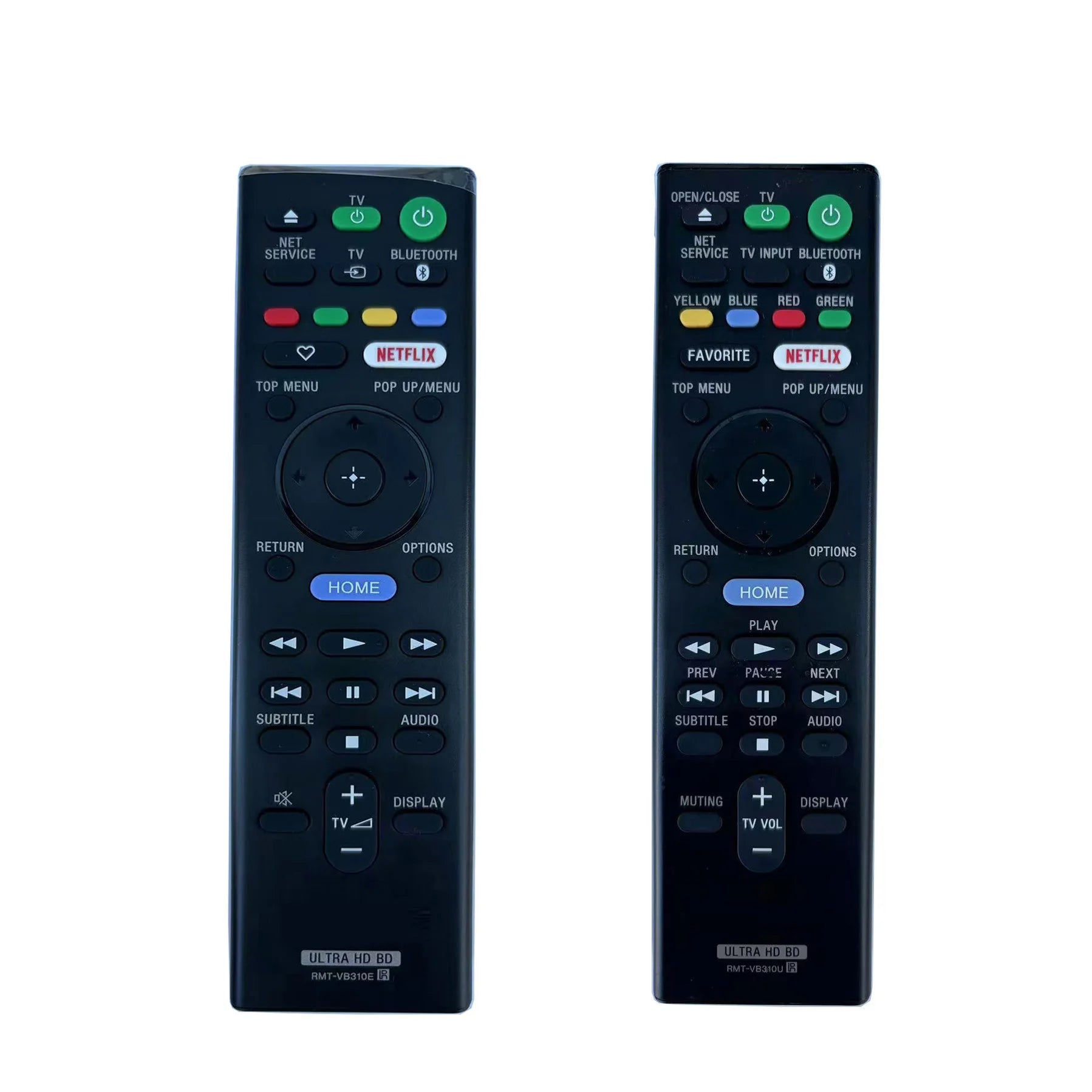Sony RMT-VB310E Replacement Remote Control for UBP Series Blu-ray Disc Players