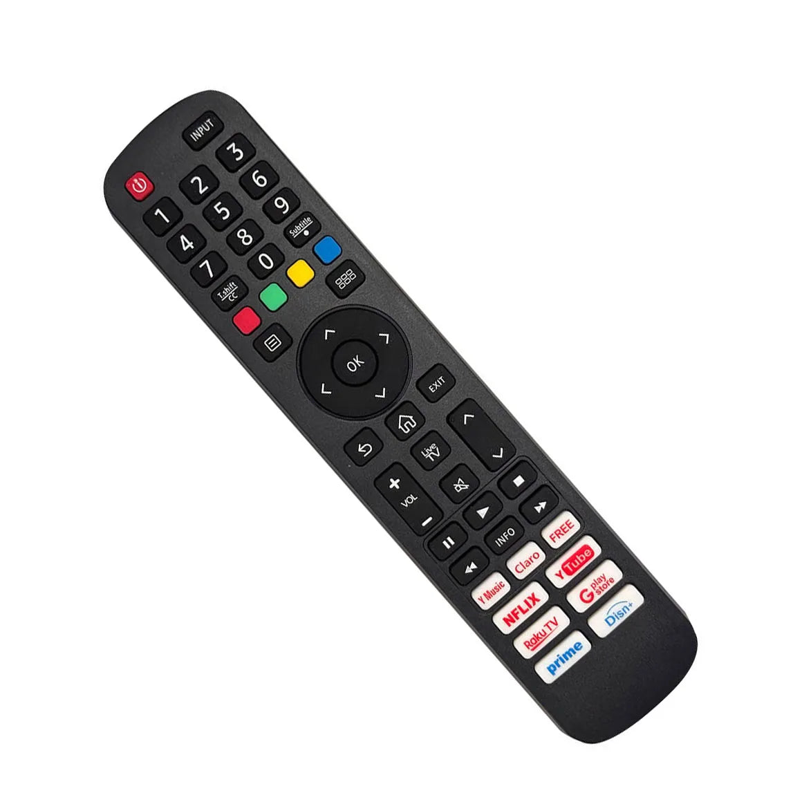 Hisense EN2 Series Replacement Remote Control for Smart LED Televisions
