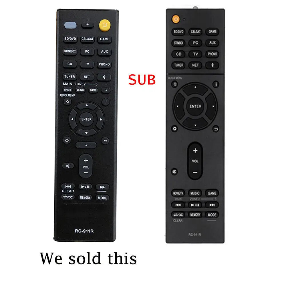 Onkyo RC-911R Replacement Remote Control for TX-RZ810 TX-NR555 TX-NR787 TX-RZ610 TX-RZ710 AV Receiver