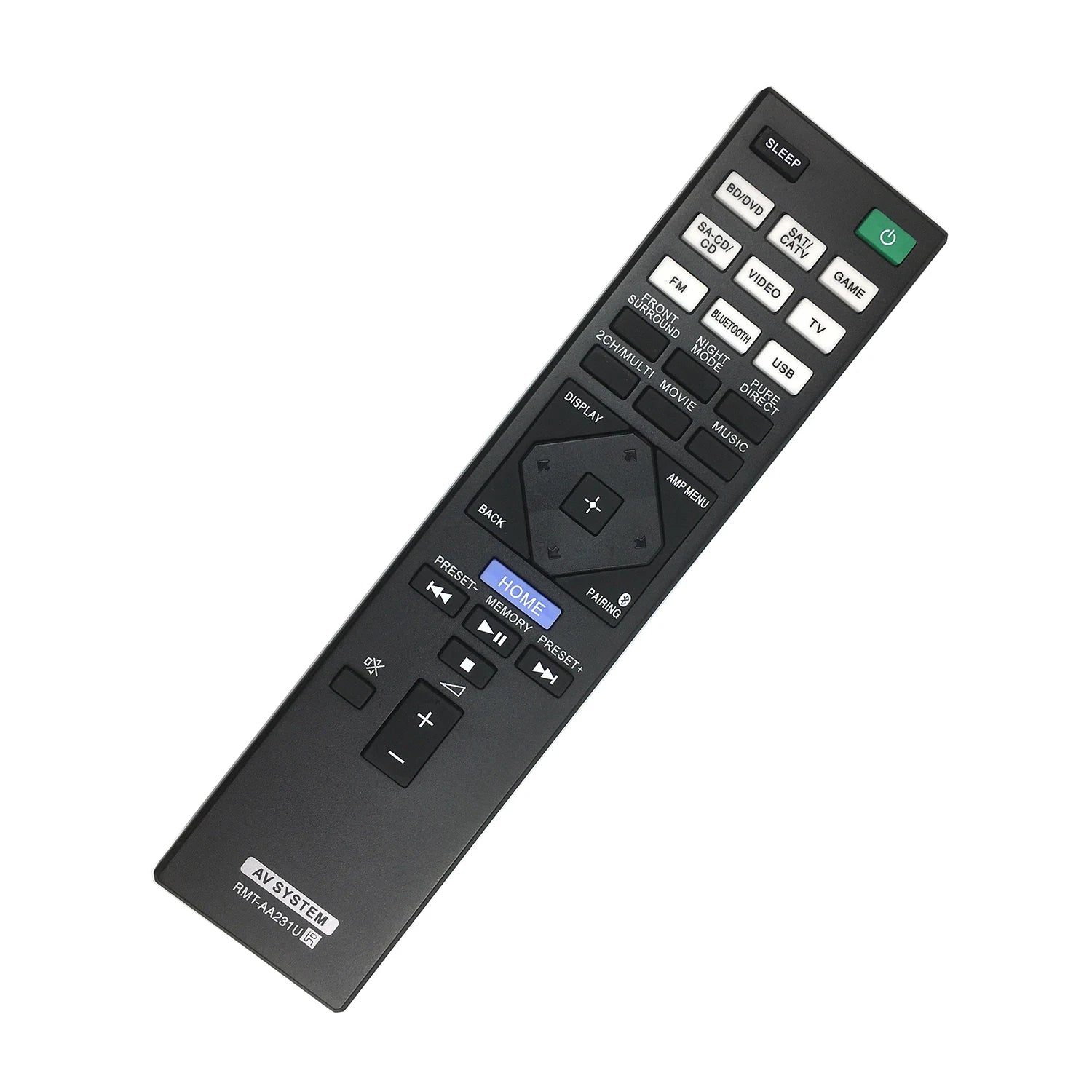 Sony RMT-AA231U Replacement Remote Control for STR Series AV Receiver Home Theatre Systems