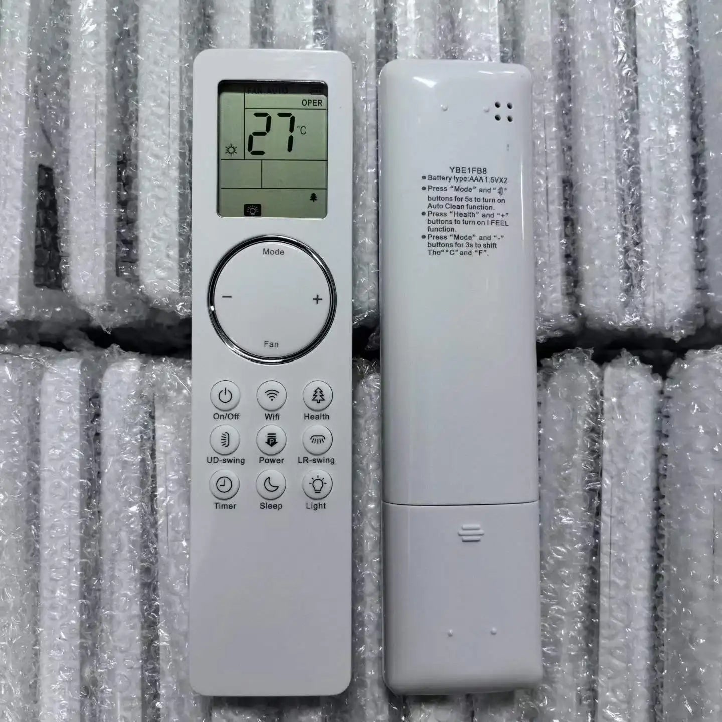 Gree YBE1FB8 Replacement Remote Control for TOSOT Split Air Conditioner Systems