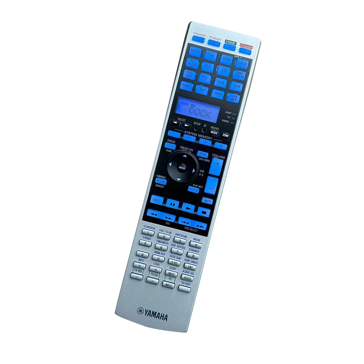 Original Remote Control for YAMAHA RAV386, RAV385, RAV388, RAV389 AV Receiver – No Setup Required