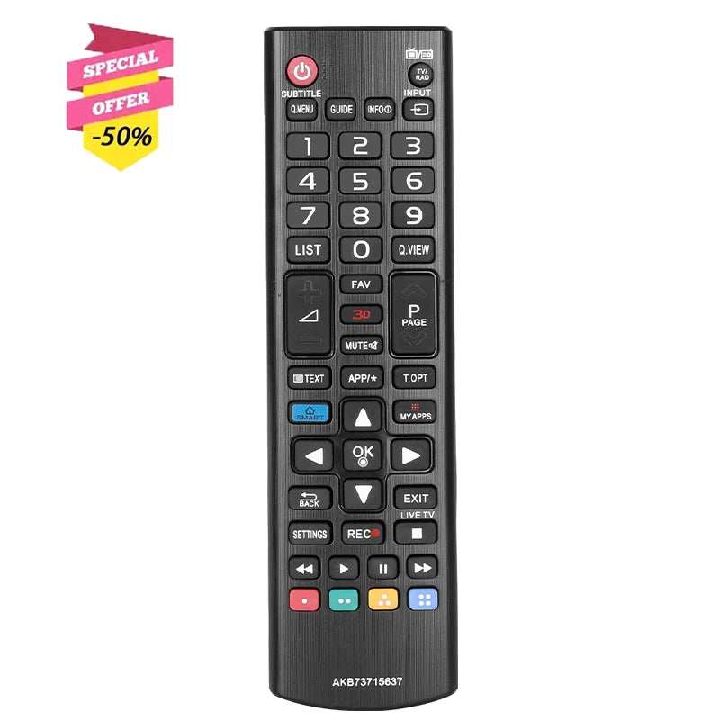 AKB73715637 Replacement Remote Control for 27MT93V 32LN570R 42LN575S 47LN613S LG Smart TV