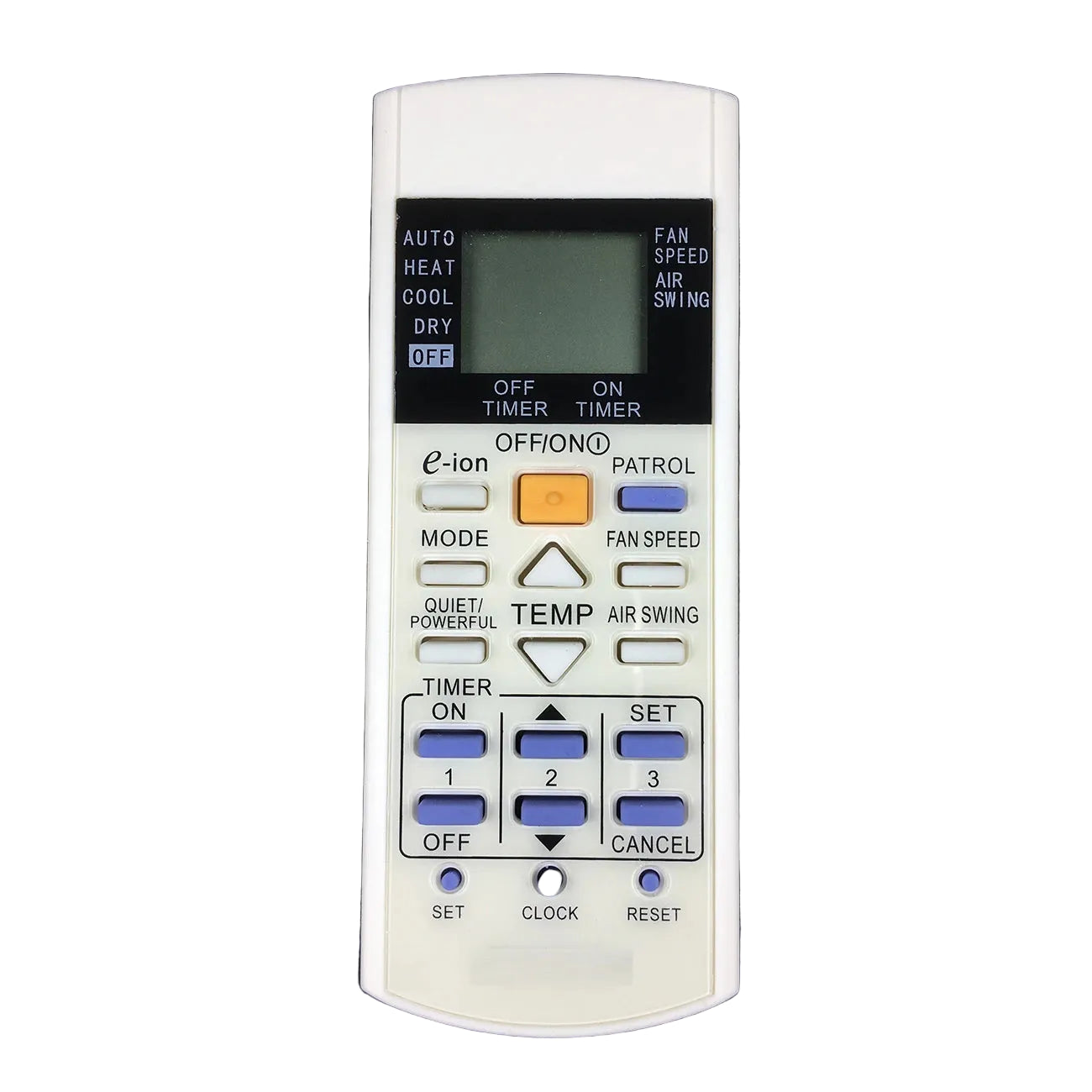 Panasonic A75C3298 Replacement Remote Control for CS-E18GFEW A75C2817 A75C3060 A75C3182 A75C2913