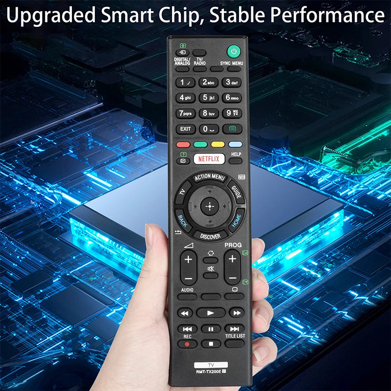 RMT-TX200E Replacement Remote for KD-43X8000D KD-55XD7005 KD-65X7500D KD-65XD7505 Sony Smart TV