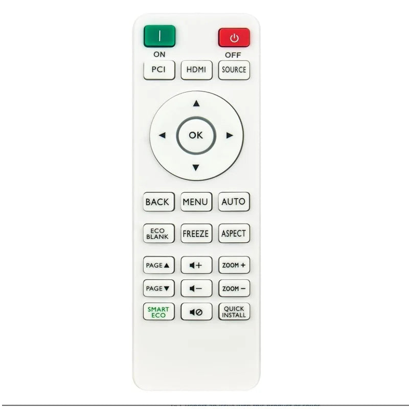 RCX014 Replacement Projector Remote Control for MH550 MS550 MW550 MX550 MS610 MU641 TH550