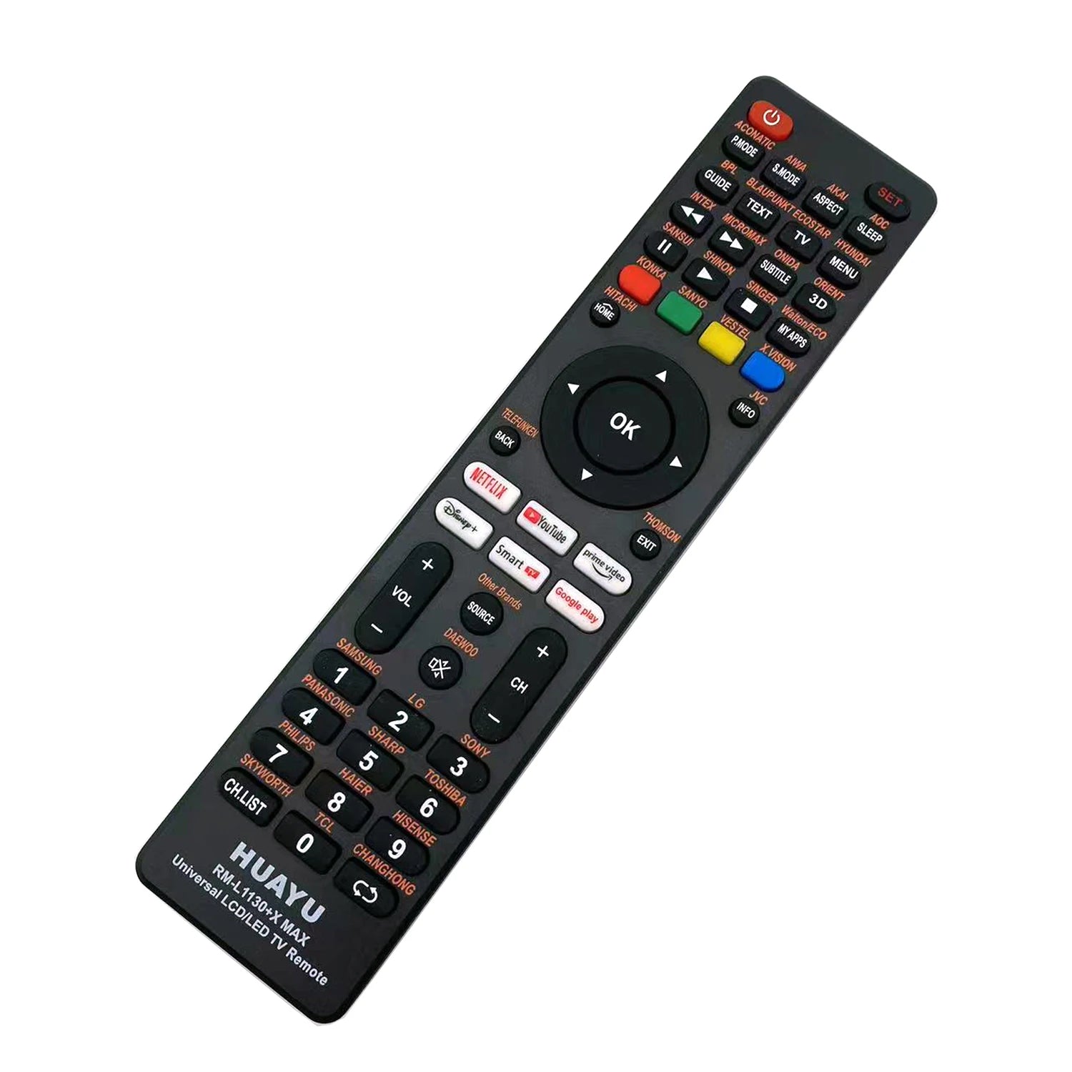Universal TV Remote Control for Toshiba TCL Thomson JVC Lloyd VU Vision X.Vision Motorola and More