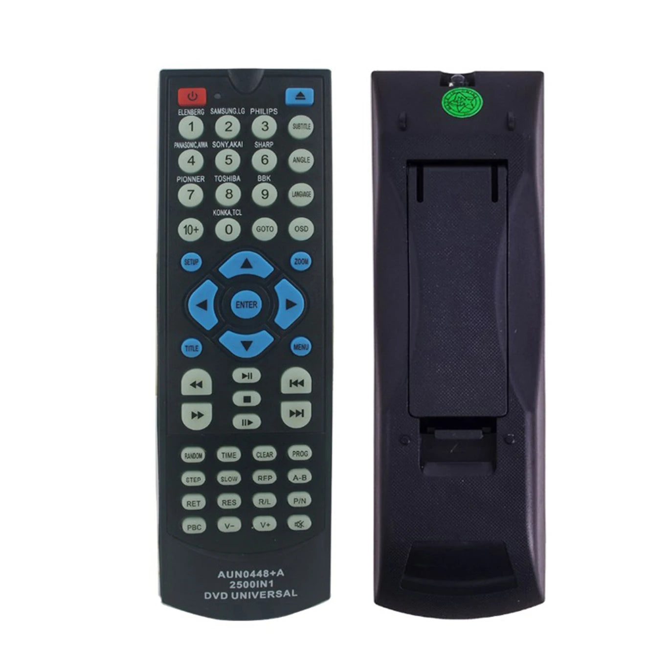 2500-in-1 Universal DVD Remote Control for Haier Hyundai RCA Royal and More DVD Players
