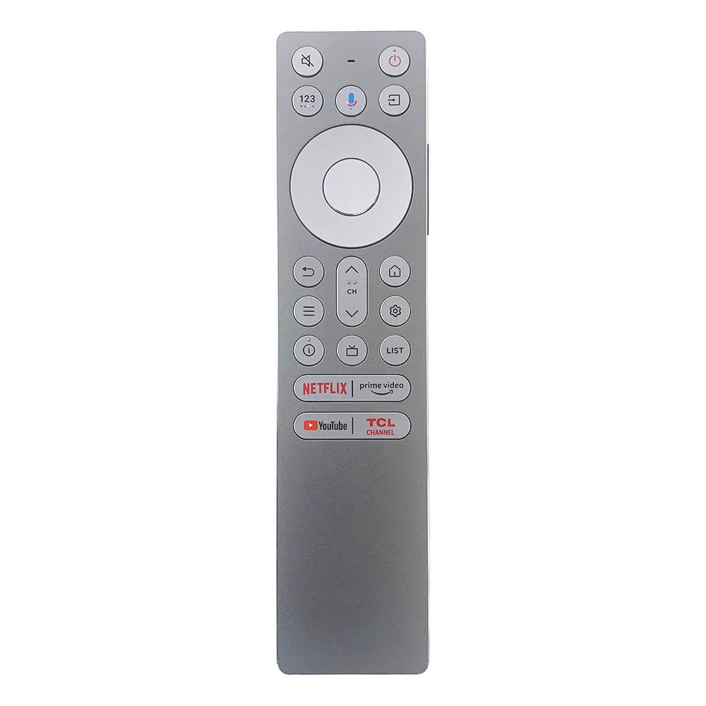 Original RC933 FUB1 Voice Remote Control for TCL Mini LED Android TV Q10B, C755, C855 Series