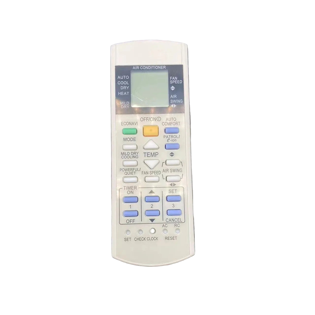 Panasonic A75C Series Replacement Remote Control for Air Conditioning Systems