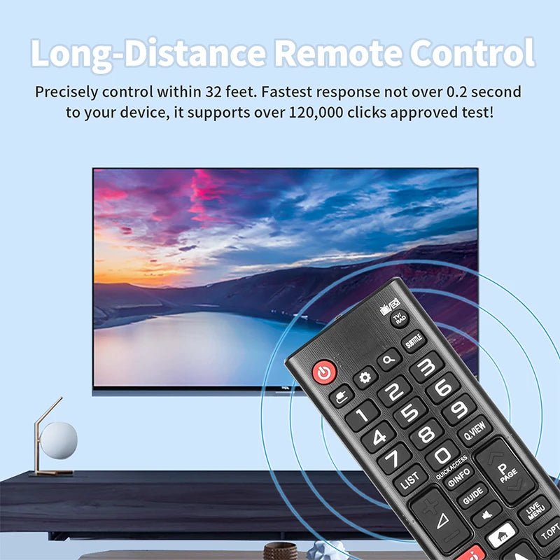 AKB75375611 Replacement Remote Control for 32LK610B 43LK6100 50UK6300 65UK6100 LG Smart TV