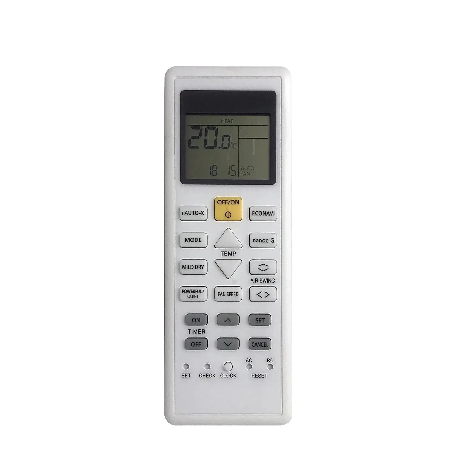 Panasonic Universal AC Remote Control for A75C07360 A75C19290 A75C07400 A75C00410 A75C00470 A75C02570