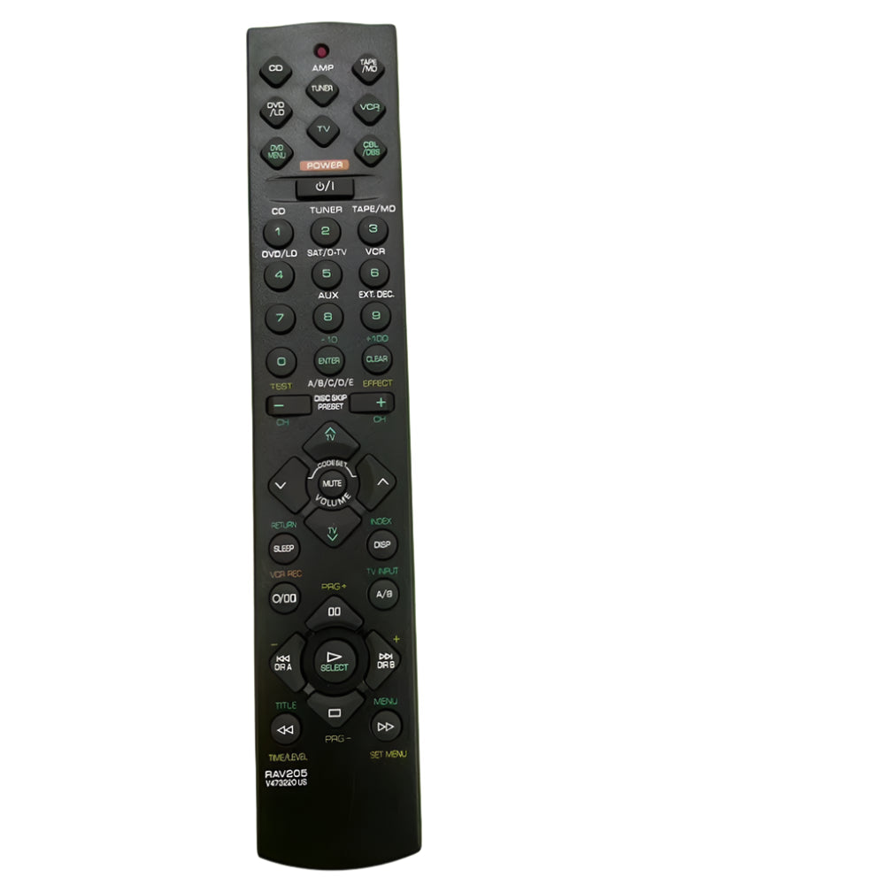 New RAV205 Remote for Yamaha RX-V396 HTR-5230 YHT-17 AV Audio Systems
