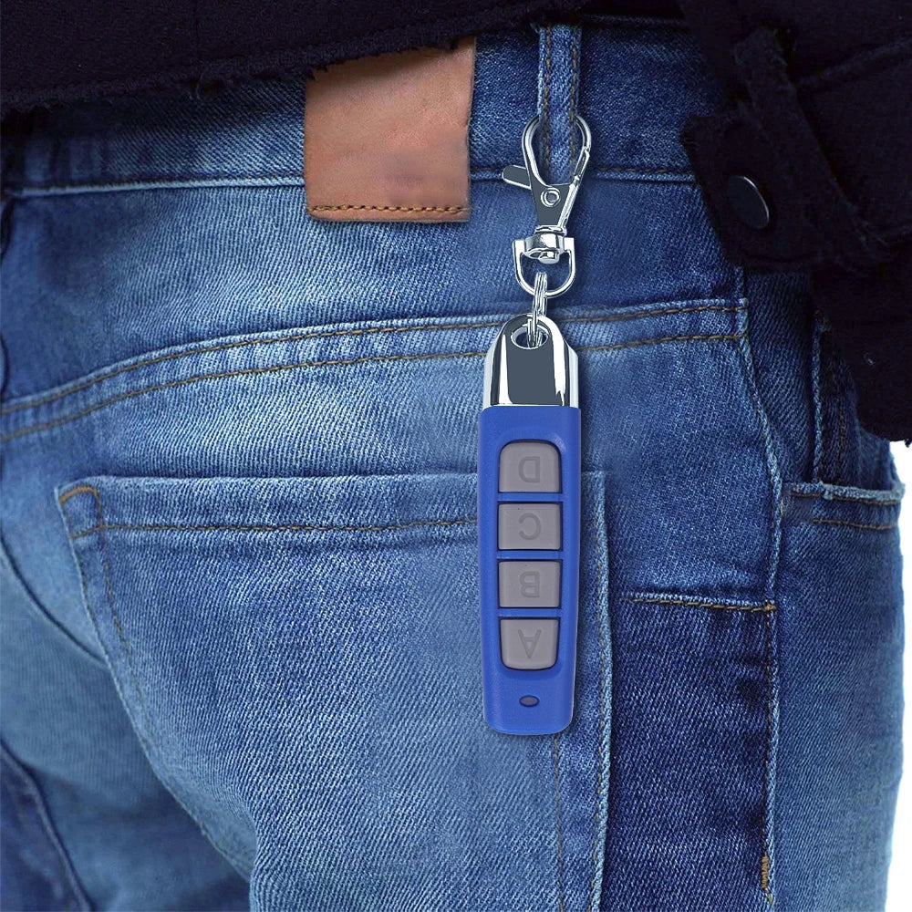 10PC 433MHz Remote Control Duplicator – Universal Cloning Key Fob for Garage, Gate, and Car