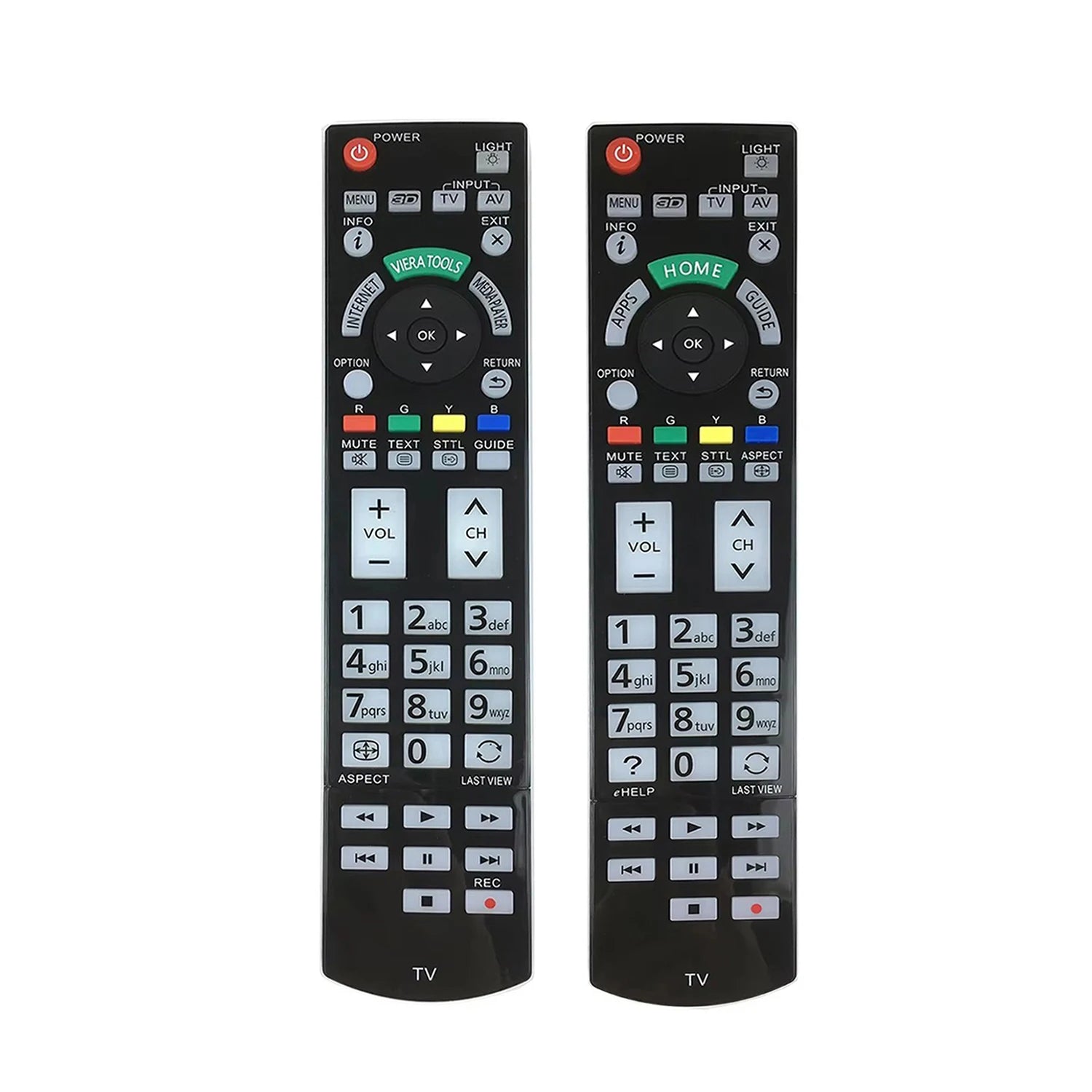 Panasonic N2QAYB000746 Replacement Remote Control for VIERA LED Televisions