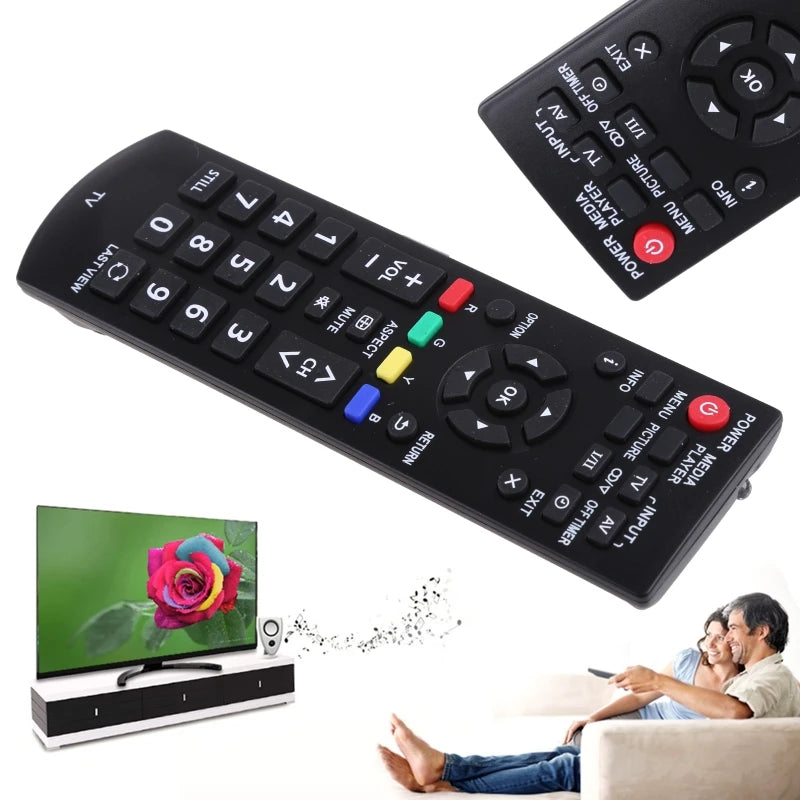 Replacement Remote Control for Panasonic Plasma TVs N2QAYB000816 N2QAYB000817 N2QAYB000976