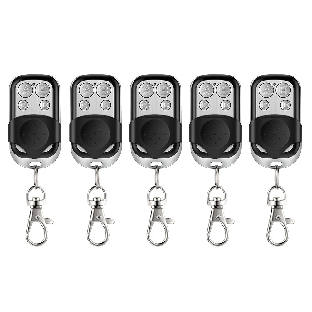 Laybrook Remote Controls Universal 4-Button 433MHz Garage Door Remote Control – Fixed & Learnin