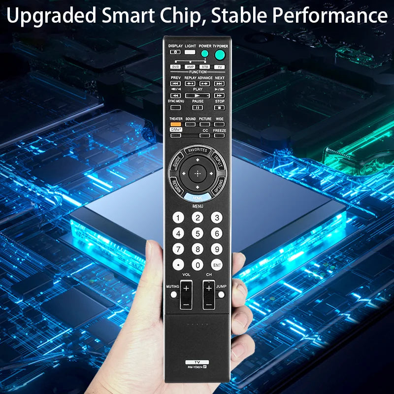 RM-YD024 Replacement Remote Control for KDL40Z4100 KDL40XBR7 KDL52XBR7 KDL70XBR7 Sony TV