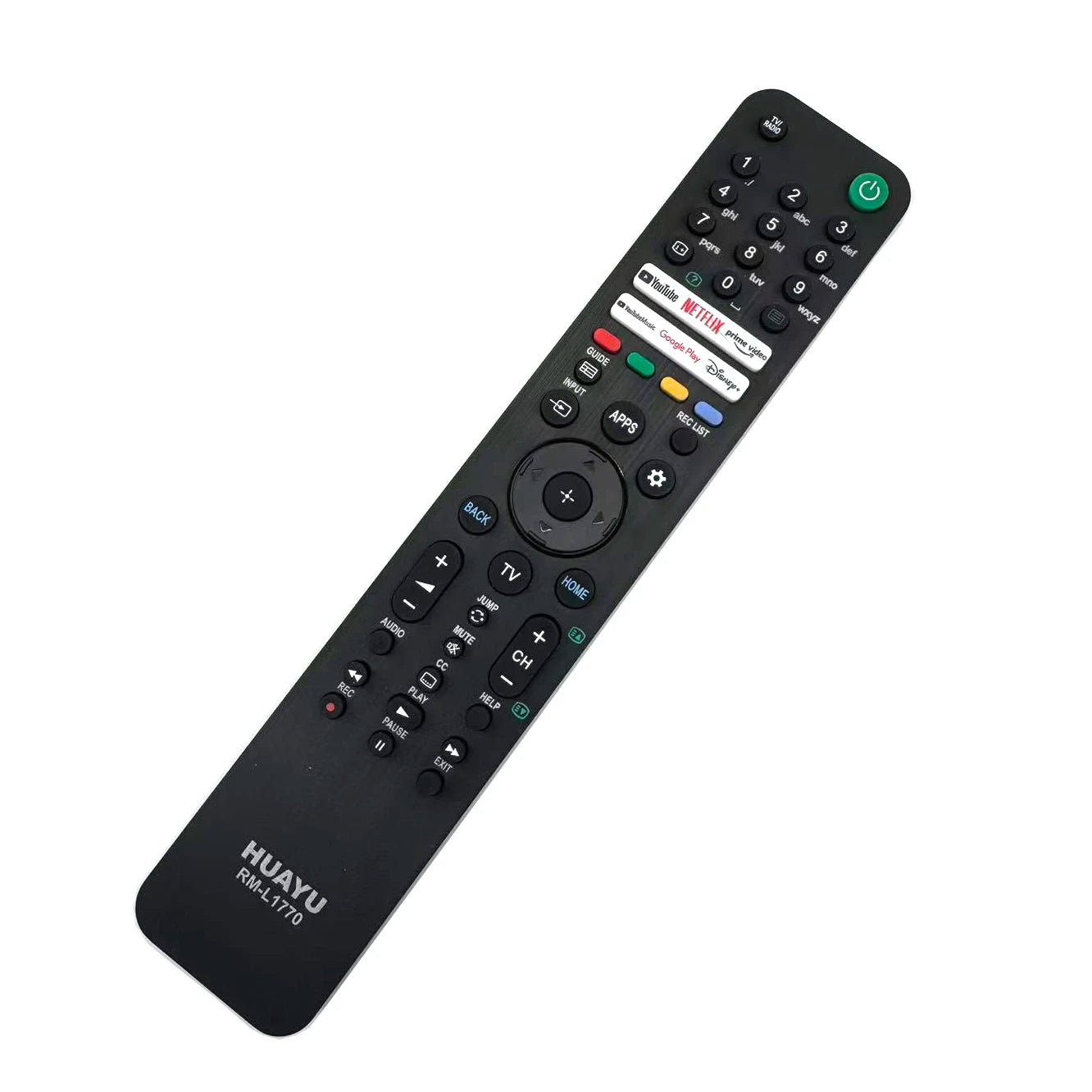 Sony RMF-TX900U Smart Voice Replacement Remote Control for OLED, LED, 4K and 8K UHD BRAVIA Televisions