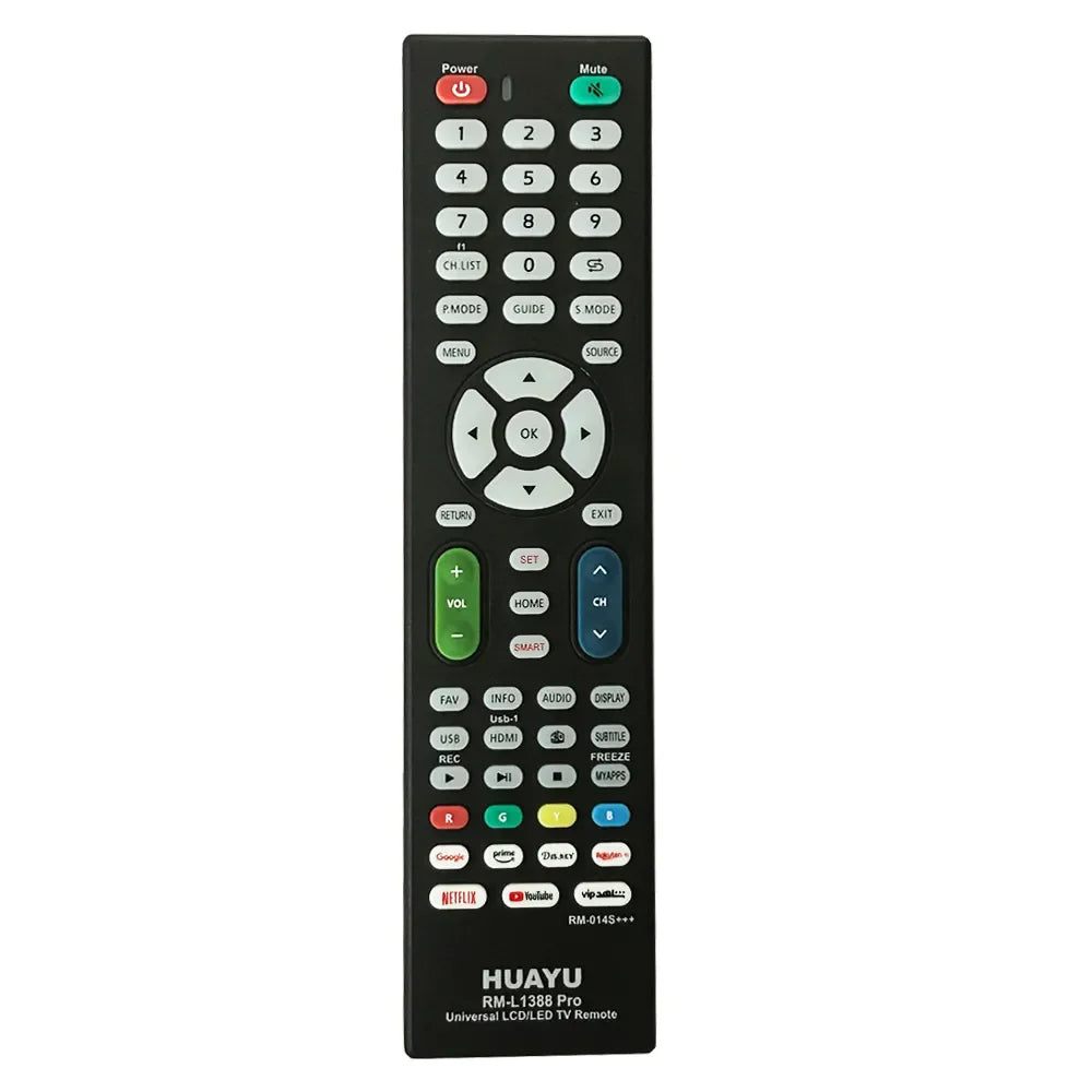 Universal LCD LED TV Remote Control for Sony Samsung Sharp Panasonic Toshiba Philips TCL and More