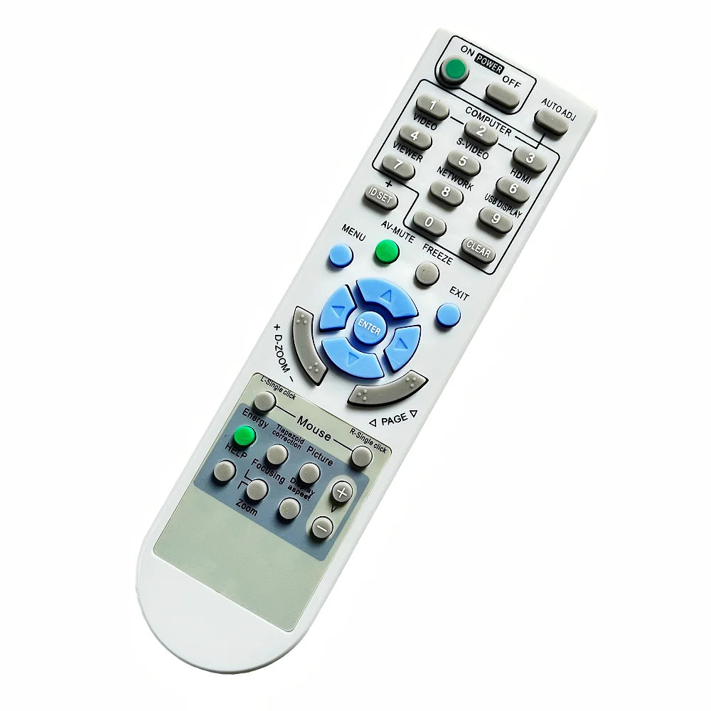 Replacement Remote Control for NEC DLP Projector Models Compatible with UM, U and WX Series