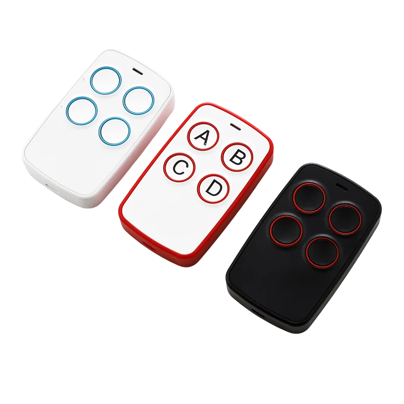 433MHz Auto Copy Remote Control – 4-Key Wireless Cloning Transmitter for Garage & Gate Systems