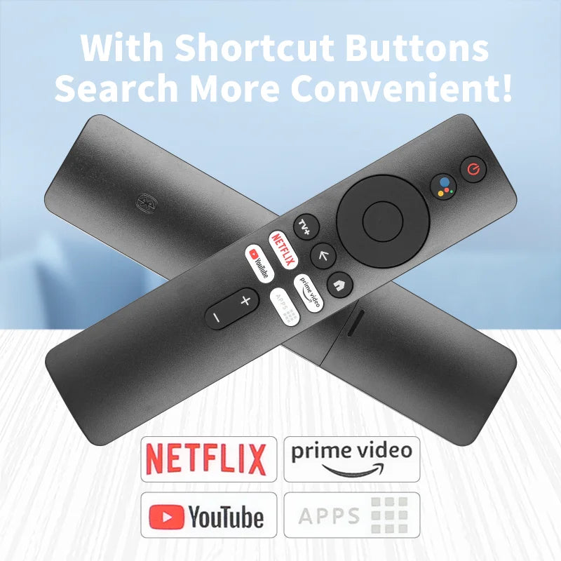 XMRM-M3 Voice Remote Control for L55M6-ESG L55M6-ARG MDZ-24-AA Smart TV Netflix Prime Video YouTube
