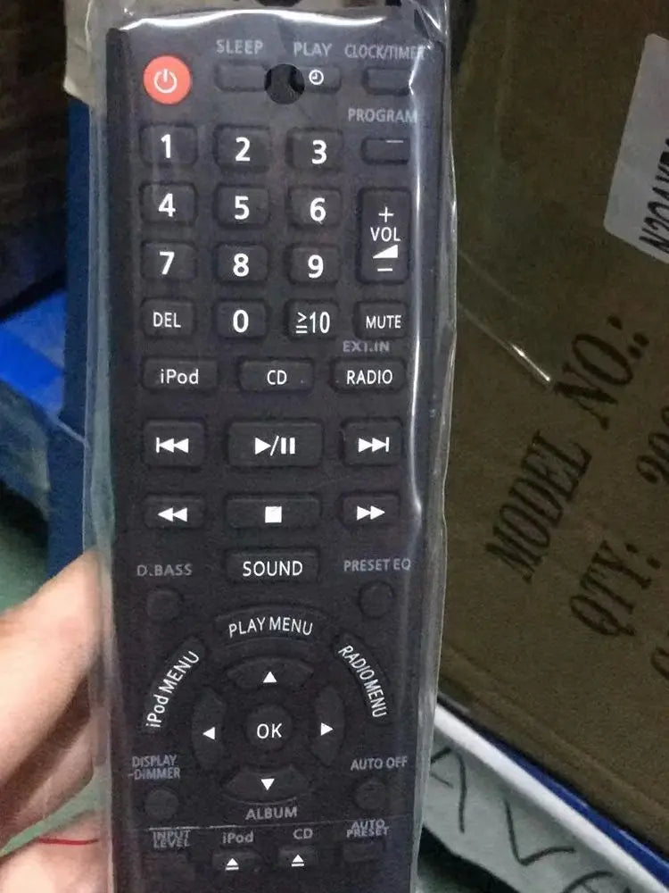 N2QAYB000641 Replacement Remote Control for SC-HC25 SC-AKX14 SC-PMX5 Compact Stereo System
