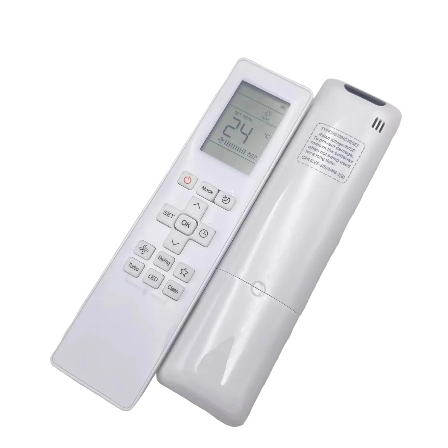 Midea RG10B(G)/BGEF Replacement Remote Control for Split Air Conditioner Systems
