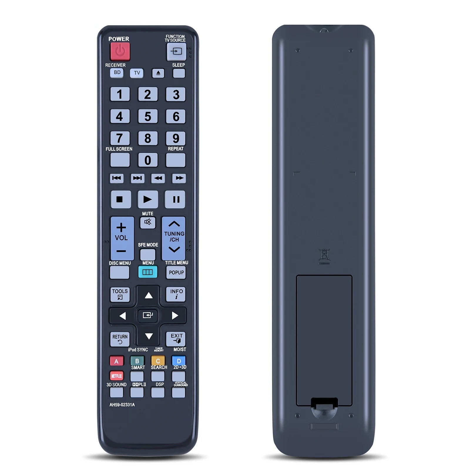Samsung AH59-02331A Replacement Remote Control for Blu-ray Home Theatre Systems