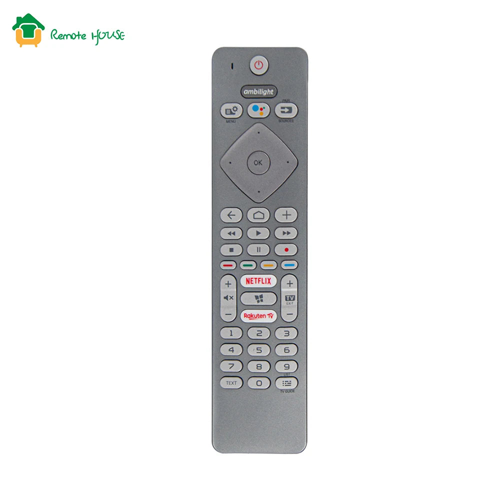 Voice Remote Control Replacement for Ambilight Android TVs Compatible with 7300 Series Television Models