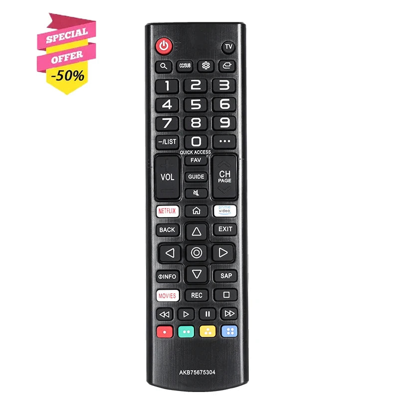 AKB75675304 Replacement Remote Control for 43UM6900PUA 55UM7200PUA 65UM7650PUB LG Smart TV