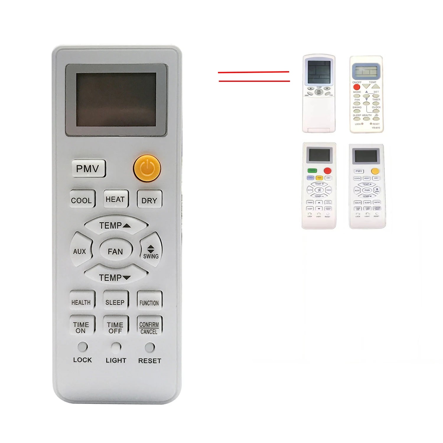 Haier Universal Replacement Remote Control for Split Air Conditioner Systems
