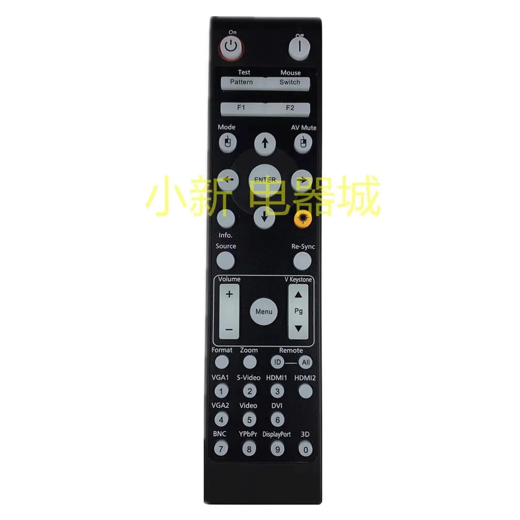 Optoma Replacement Remote Control for X, EH, WU and W Series Home Theatre Projectors