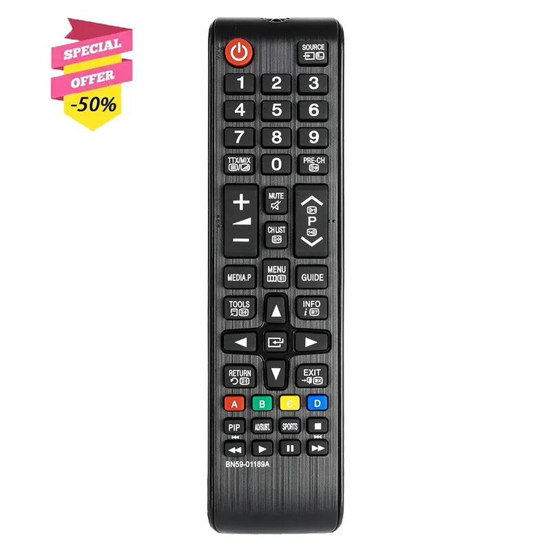 BN59-01189A Replacement Remote for LT22E390EX LT24D390EX LT24D590EW T24E390 Samsung Smart TV Monitor