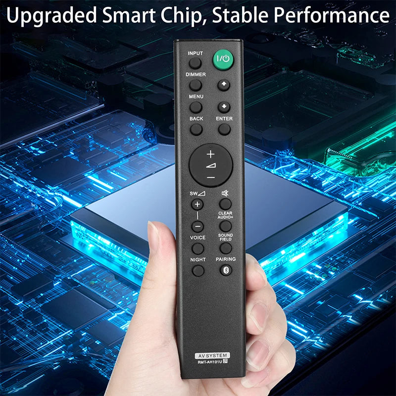 RMT-AH101U Replacement Remote for HT-CT380 HT-CT381 HT-CT780 SA-CT380 SA-CT780 Sony Soundbar