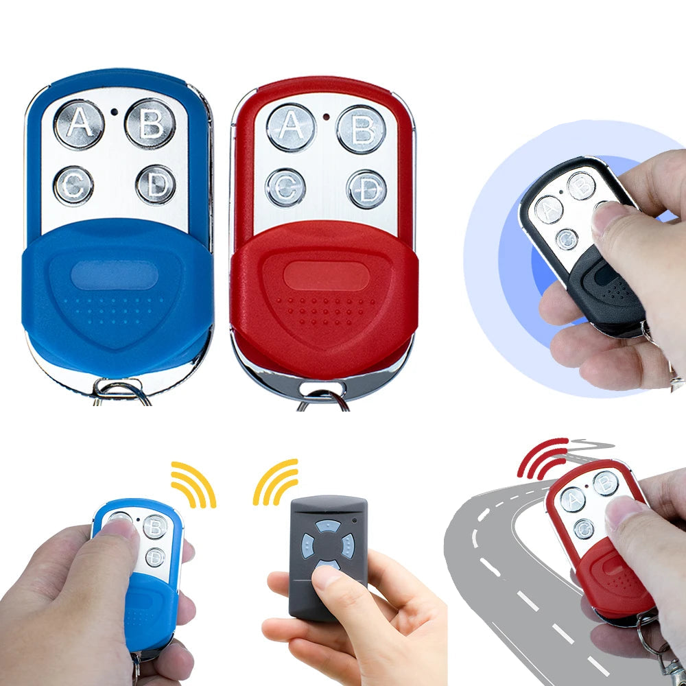 Multi-Frequency Garage Door Remote Control Duplicator 280–868MHz – Fixed & Rolling Code