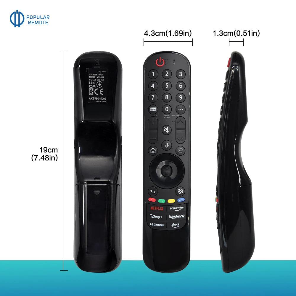MR24GA Voice Magic Remote AKB76045003 for LG Smart OLED TV Pointer Control