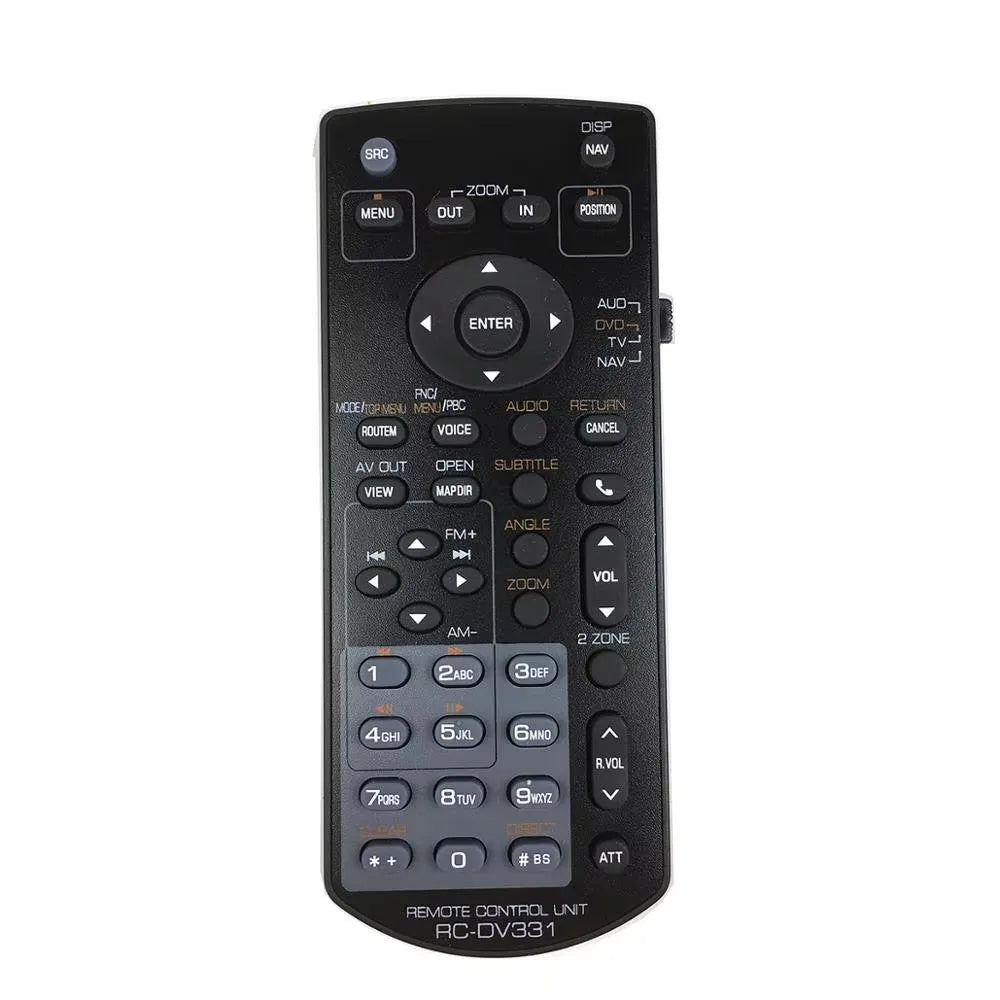 Kenwood RC-DV331 Replacement Remote Control for DDX and KVT Series Car Multimedia Receivers